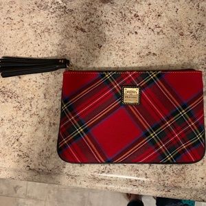 Dooney & Bourke plaid pouch